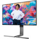 TFT 27" AOC U27U3CV, Nano IPS, 2хHDMI, DP, USB-C, USB-hub, HAS, Pivot, кол., чорно-срібл
