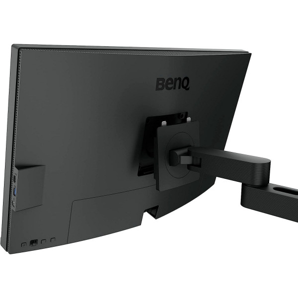 TFT 27" BenQ PD2705UA, IPS, 4K UHD, 99% sRGB, HDMI, DP, USB-C, USB-hub, HAS, колонки, темно-сірий