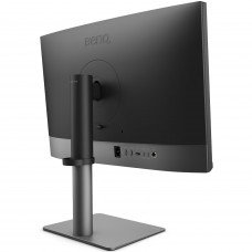 TFT 27" BenQ PD2770U, IPS, 4K UHD, HDMI, DP, USB-C, USB-hub, HAS, колонки, темно-сірий