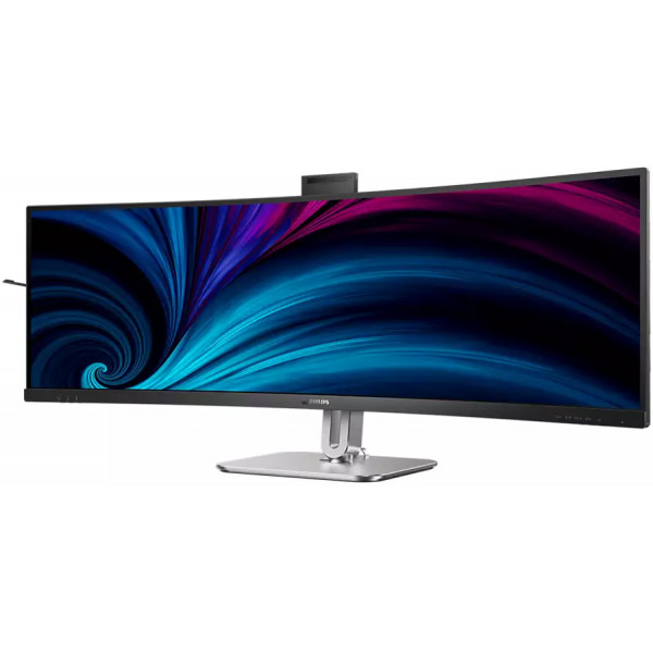 TFT 48.8" Philips 49B2U6900CH, VA 5120x1440, вигн., 2xHDMI, DP, 2xUSB-C, RJ-45, USB-hub, cam,HAS,кол