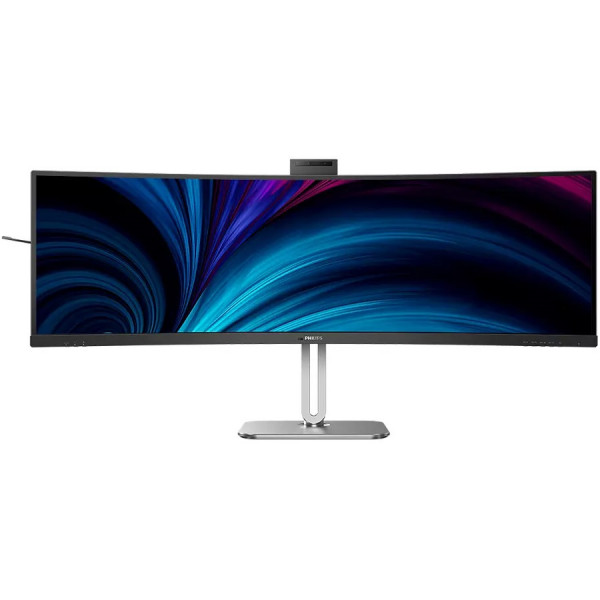 TFT 48.8" Philips 49B2U6900CH, VA 5120x1440, вигн., 2xHDMI, DP, 2xUSB-C, RJ-45, USB-hub, cam,HAS,кол