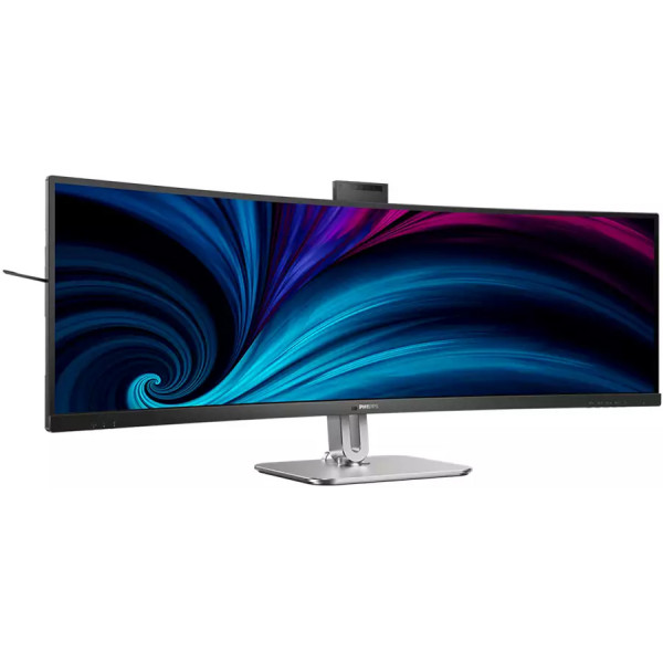 TFT 48.8" Philips 49B2U6900CH, VA 5120x1440, вигн., 2xHDMI, DP, 2xUSB-C, RJ-45, USB-hub, cam,HAS,кол