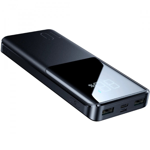 УМБ Joyroom 10000mAh 22,5W PD,QC3.0, 2xUSB-A, Micro USB, USB-C In/Out Black