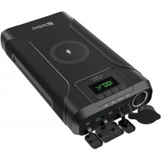 УМБ Sandberg Survivor 76800mAh DC91W PD100W,2xUSB-С+USB-A18W,Cigar Lighter120W,QI-15W,наскрізне живл