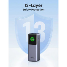 УМБ Ugreen 25000mAh 200W 1xUSB+ 2xUSB Type-C, PD3.0+QC4.0 (PB722)