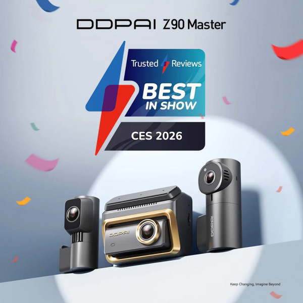 Відеореєстратор DDPAI Dashcam Z90 + камера заднього виду