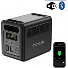 Зарядна станція Choetech BS068 1200Вт (1024Вт/г) AC,LiFePo4,MPPT, UPS, USB-C PD100 Вт