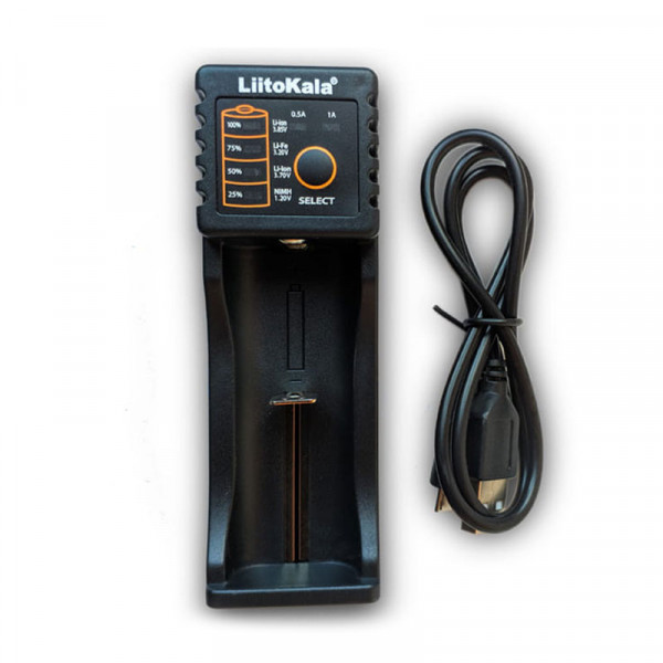 Зарядний пристрій LiitoKala Lii-100B, 1x(Lion/NiMH/NiCd)