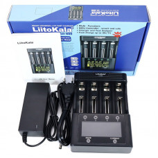 Зарядний пристрій LiitoKala Lii-600, 4x(Lion/NiMH/NiCd), discharge function, display