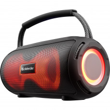 Акустична система 1.0 Defender S450, 10Вт RGB/BT/FM/USB/TF/AUX/TWS чорна