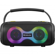 Акустична система 1.0 Defender S450, 10Вт RGB/BT/FM/USB/TF/AUX/TWS чорна