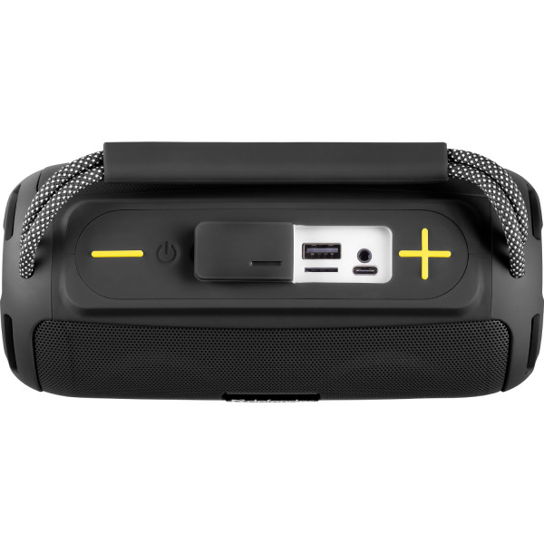 Акустична система 1.0 Defender S450, 10Вт RGB/BT/FM/USB/TF/AUX/TWS чорна