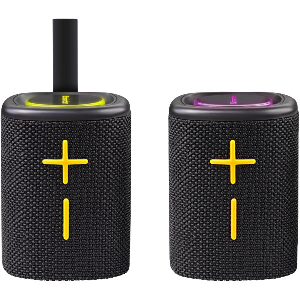 Акустична система 1.0 Defender Union 20Вт BT/USB/TF/AUX/2-in-1/RGB чорна