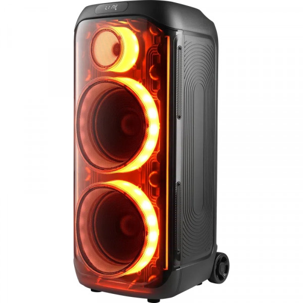 Акустична система 2.0 Defender Boomer 130 120Вт BT/FM/TF/USB/MIC/LED, чорна
