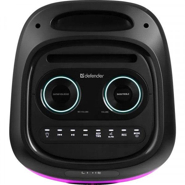Акустична система 2.0 Defender Boomer 130 120Вт BT/FM/TF/USB/MIC/LED, чорна