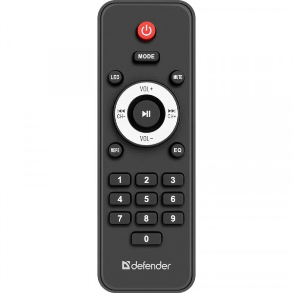 Акустична система 2.0 Defender Boomer 130 120Вт BT/FM/TF/USB/MIC/LED, чорна