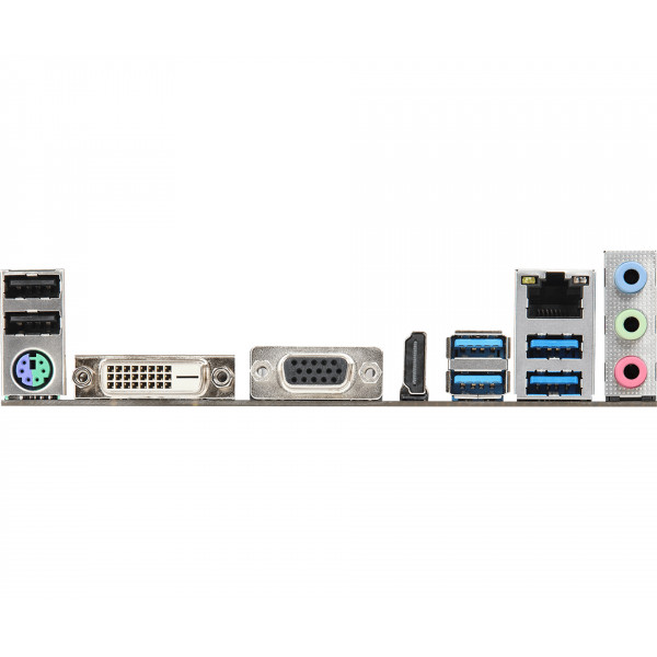 ASRock B450M-HDV R4.0 (AM4/B450, 2*DDR4, PCIex16, DVI-D/HDMI/VGA, 4xSATAІІІ, M.2, GLan, 8ch, mATX)