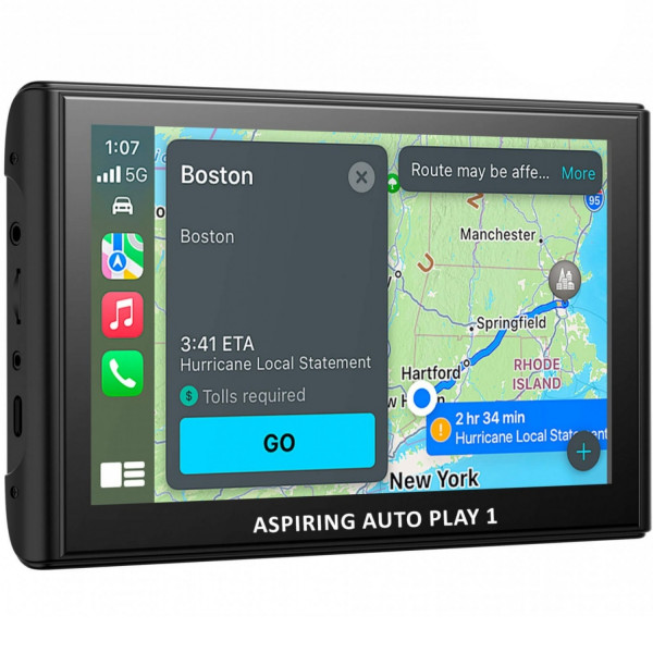 Автомобільний монітор Aspiring Auto Play 1 Magnet CarPlay Android auto