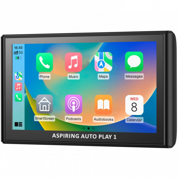Автомобільний монітор Aspiring Auto Play 1 Magnet CarPlay Android auto