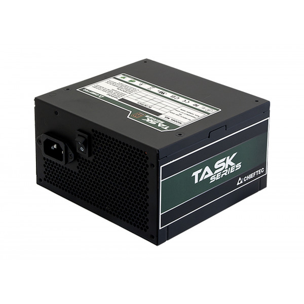 БЖ 400W Chieftec TASK TPS-400S-BULK, 120 mm, 80+ Bronze Bulk