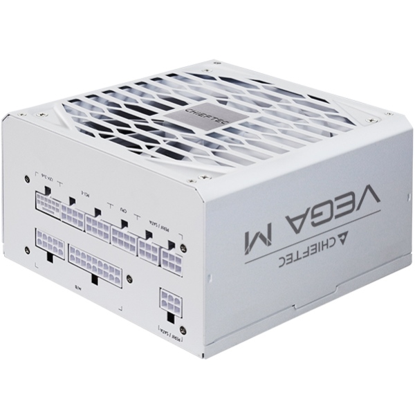 БЖ 850W Chieftec VEGA M PPG-850-CW ATX 3.1 135mm, 80+ Gold, Fully modular, WHITE, Retail