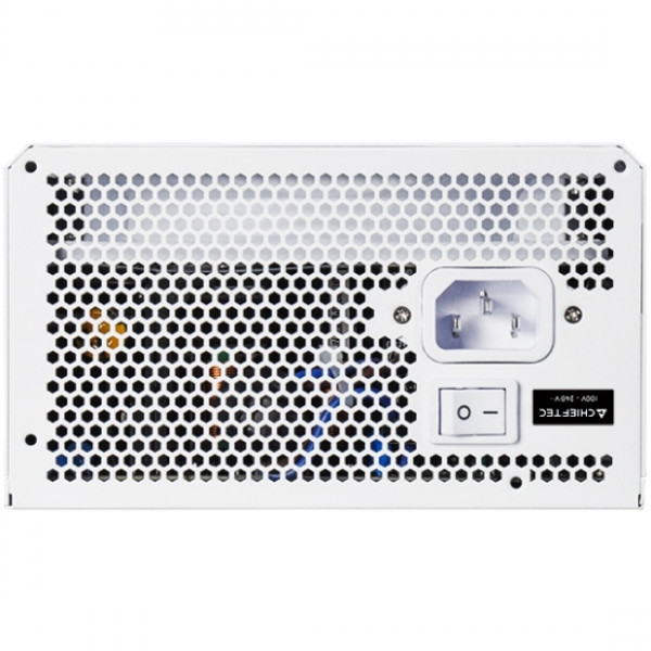 БЖ 850W Chieftec VEGA M PPG-850-CW ATX 3.1 135mm, 80+ Gold, Fully modular, WHITE, Retail