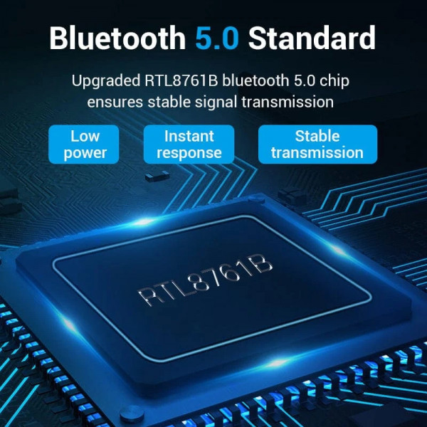 Bluetooth USB adapter v5.0 Gold-Plated, Vention