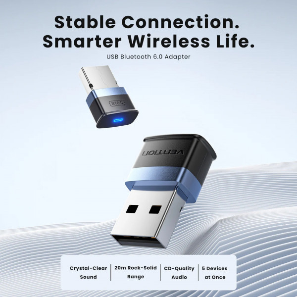 Bluetooth USB adapter v6.3 20м Vention