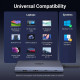 Док-станція USB3.2 Type-C -> HDMIx2,4K60Hz/2xUSB-A/2xUSB-C 3.2/ RJ45/SD/TF/PD 100W CM639 Ugreen