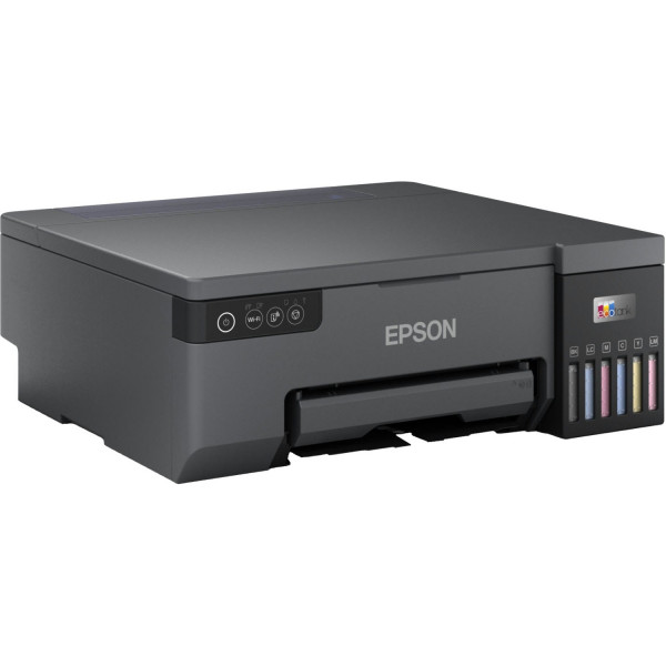 Друкарка А4 Ink Epson EcoTank L8050 (22 стор/хв, 5760х1440dpi, Wi-Fi, СБПЧ, чорний) Фабрика Друку