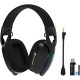 Ігрова гарнітура Attack Shark L90 Wireless,2.4GHz/Bluetooth/3.5mm PS4/PS5/Switch/Xbox/Mac/PC Black