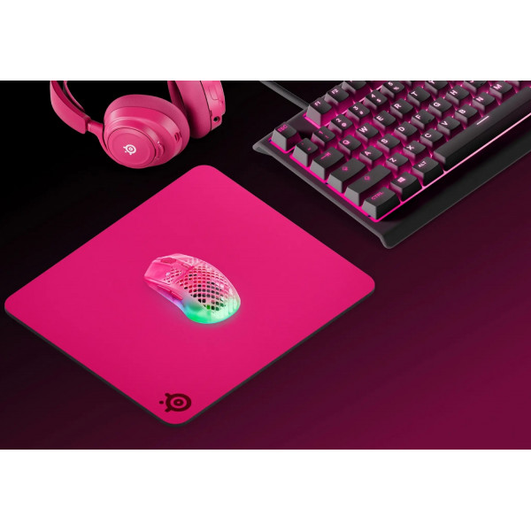 Ігрова поверхня SteelSeries QcK Heavy Large 450х400х6мм Magenta