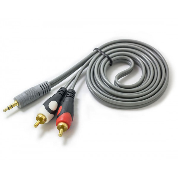 Кабель AUX Audio TRS - RCAx2 M/M 10.0м Premium