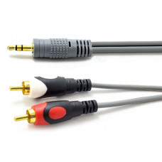 Кабель AUX Audio TRS - RCAx2 M/M 10.0м Premium