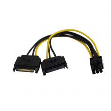 Кабель живлення для відеокарти 6pin Male - 2хSATA Male