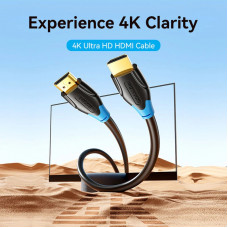 Кабель HDMI M - M, 1.5м, V2.0, 4K 60Гц PVC Vention