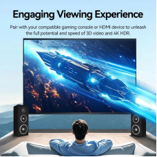 Кабель HDMI M - M, 1.5м, V2.0, 4K 60Гц PVC Vention