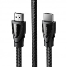 Кабель HDMI M - M, 3.0 м, V2.1 With Braid 8K@60Hz/4K@120Hz, HD140 UGREEN Чорний