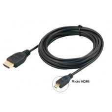 Кабель HDMI M - micro M, 1.5 м, V1.4