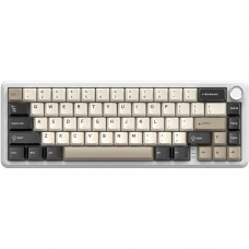 Клавіатура ігрова механічна Attack Shark X66 66кл. RGB, Wireless, Cheese White