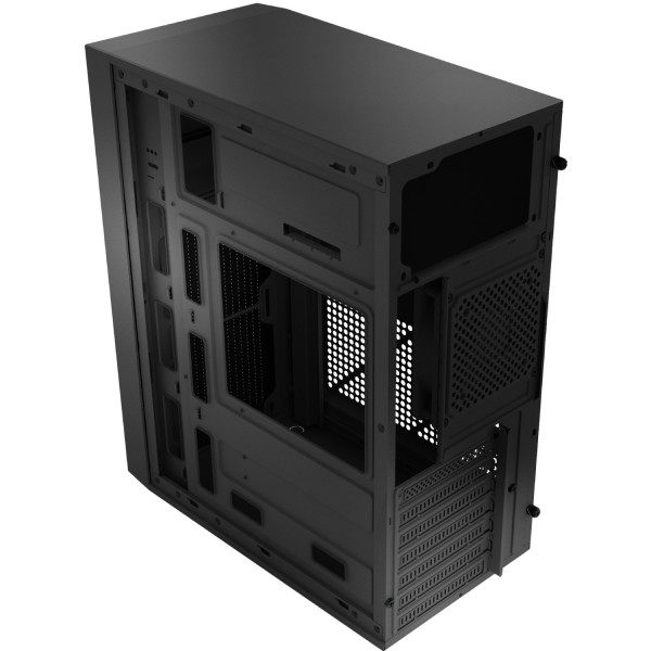 Корпус LogicConcept J23 PRO USB 3.0x2+2.0x1+TYPE-Cx1 BLACK без БЖ ATX