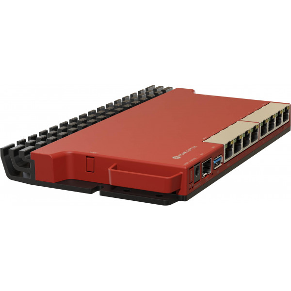 Маршрутизатор Mikrotik L009UiGS-RM, 800MHz CPU, 512MB RAM, 128MB NAND, 8x1G Ethernet ports,1xSFP (2.