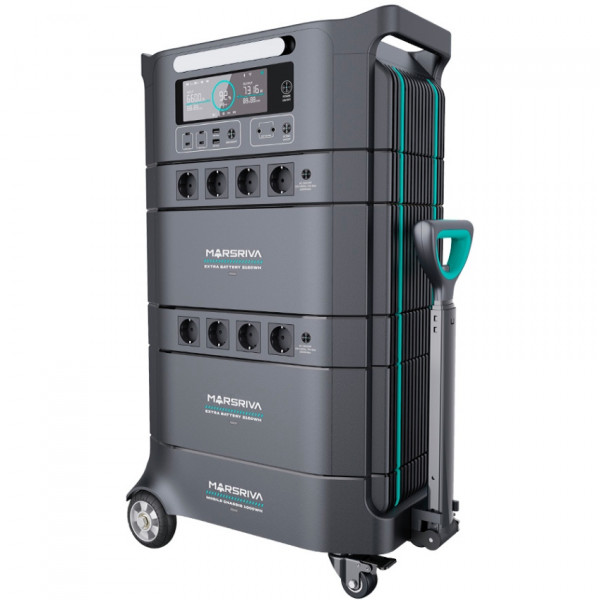 Marsriva HES модуль інвертора зарядної станції 2200Вт, 4xAC, LiFePO4