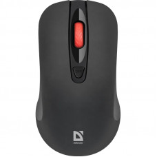 Мишка Defender Nexus MS-195 бездротова, 4 кн. до 1600 dpi, безшумна, чорна