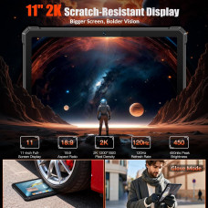 Планшет Orcatab WT1 Pro 11'' FHD 120Hz 6GB/256GB /T8200/ 64+16Мп/ 20000mAh LTE Orange