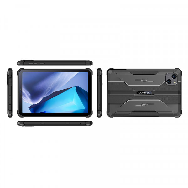 Планшет Oukitel RT3 8” HD+ /4GB/64GB/ MT6762 /5150mAh/ 16+8Мп /IP69K/ NFC / LTE Black