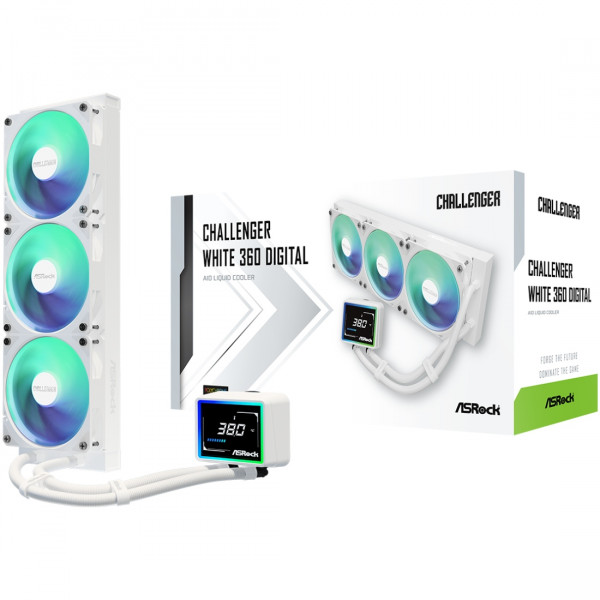 Система водяного охолодження ASRock Challenger White 360 Digital