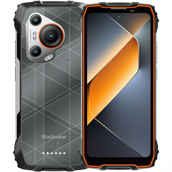 Смартфон Blackview BL7000 6.78"FHD+/8GB/256GB/Dimensity 6300/7500mAh/50+32Мп Night/NFC/IP69/Orange
