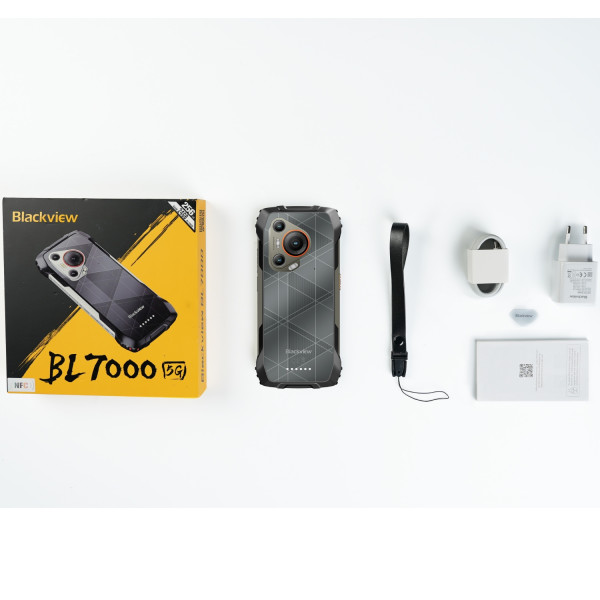 Смартфон Blackview BL7000 6.78"FHD+/8GB/256GB/Dimensity 6300/7500mAh/50+32Мп Night/NFC/IP69/Orange