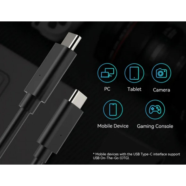 SSD external, USB 3.1 Gen2 Type-C 512Gb, HP P900, TLC, Black, чорний, Retail